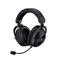 Logitech G PRO X 2 Lightspeed Wireless Gaming Headset: Detachable Boom Mic, 50mm Graphene Drivers, DTS:X Headphone 2.0—7.1 Surround, Bluetooth/USB/3.5mm Aux, for PC, PS5, PS4, Nintendo Switch - Black